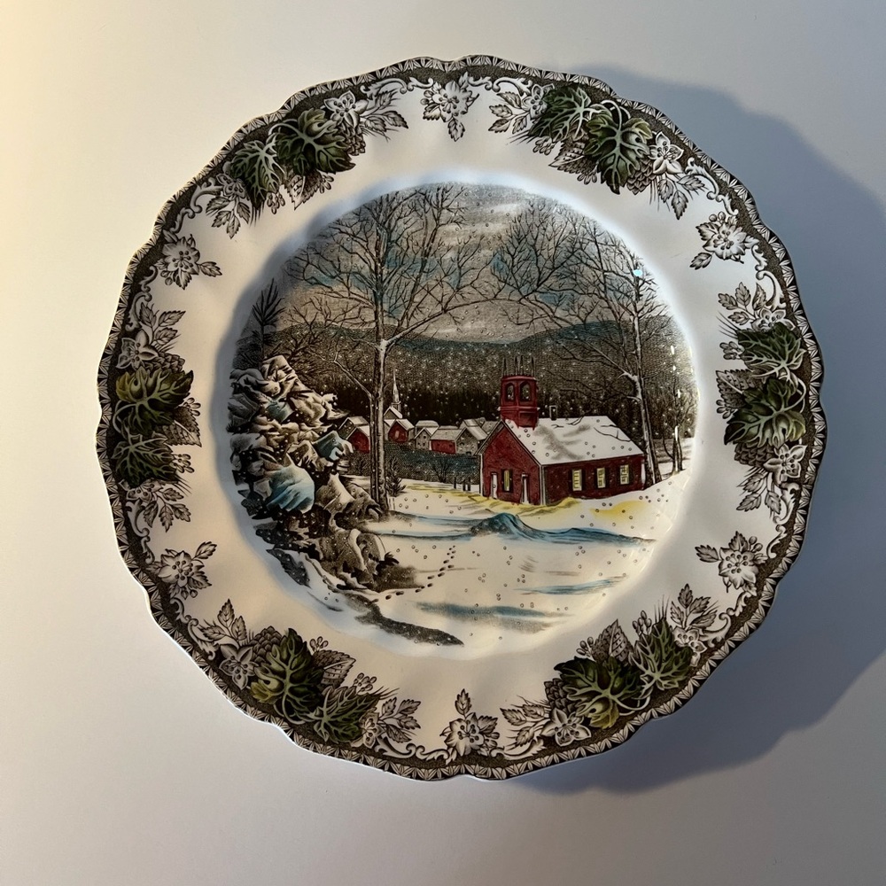 Johnson Brothers The Schoolhouse Friendly Village 10”